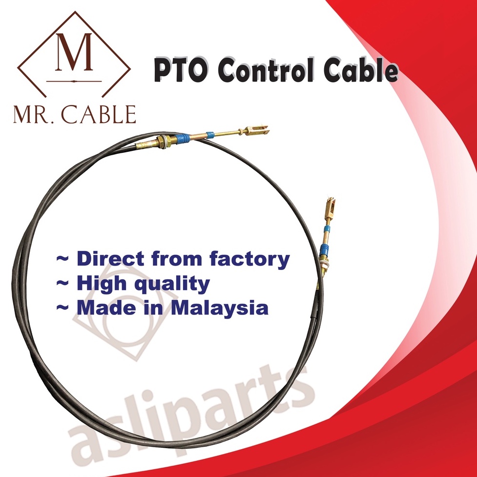 [READY STOCK] MR. CABLE 3800mm PTO CONTROL CABLE (Normal Use) | Shopee ...