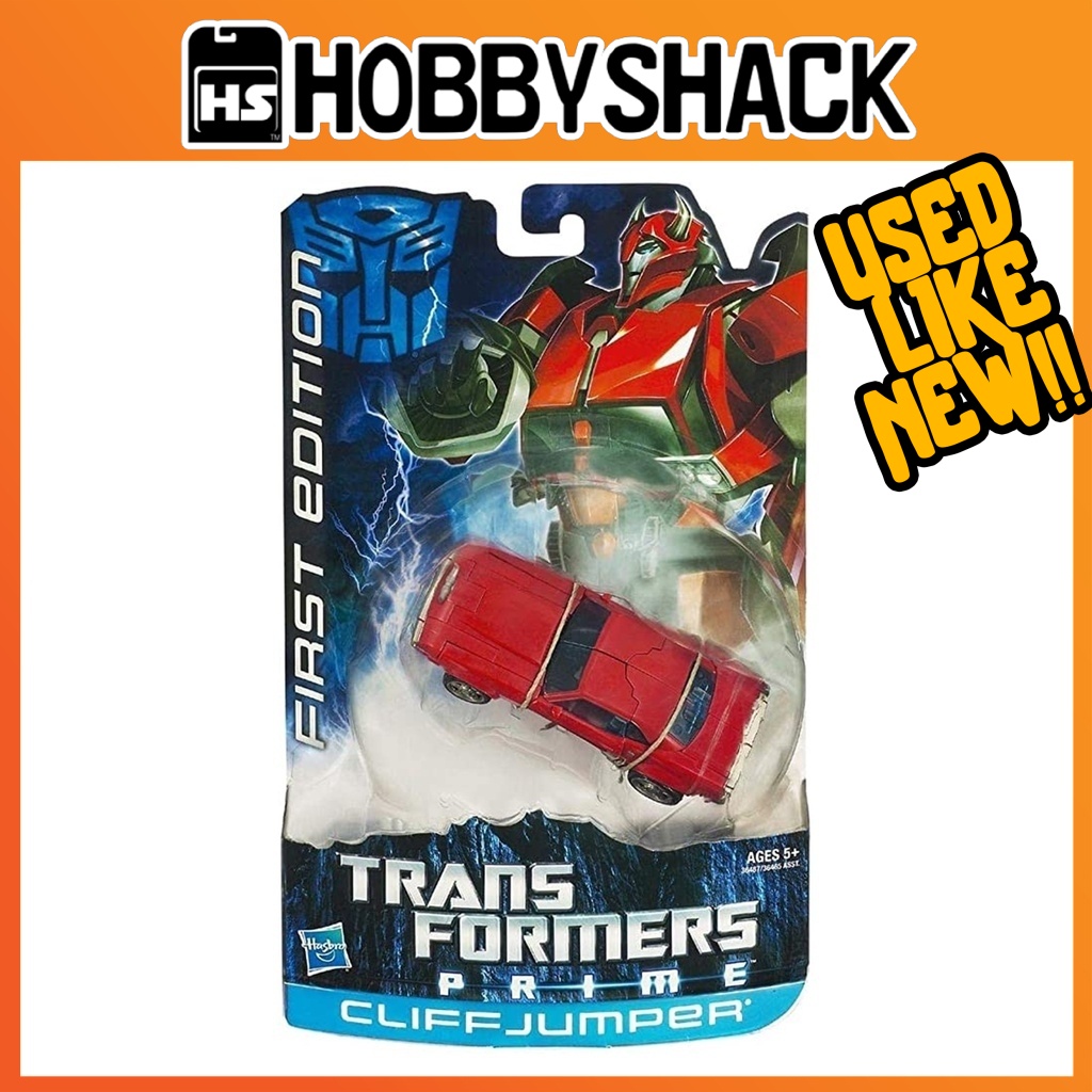 Transformers Prime Cliffjumper - Robots in Disguise Action Figure MOSC