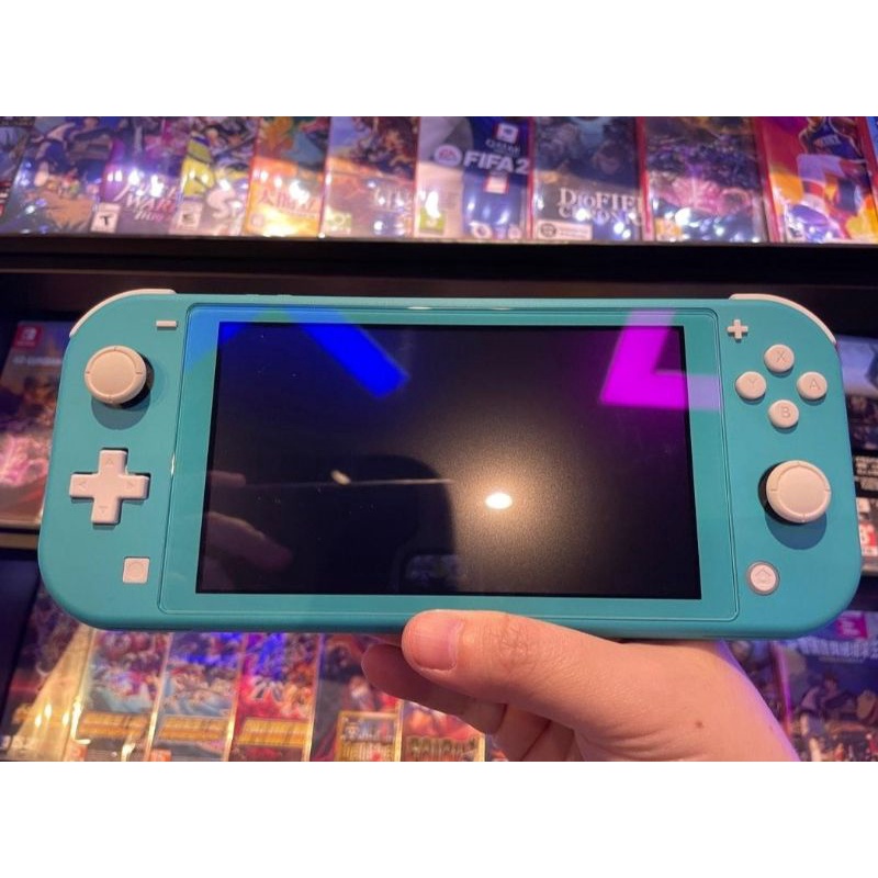 Nintendo Switch Lite (Turquoise) NEW Open Box (with Full Accessories ...