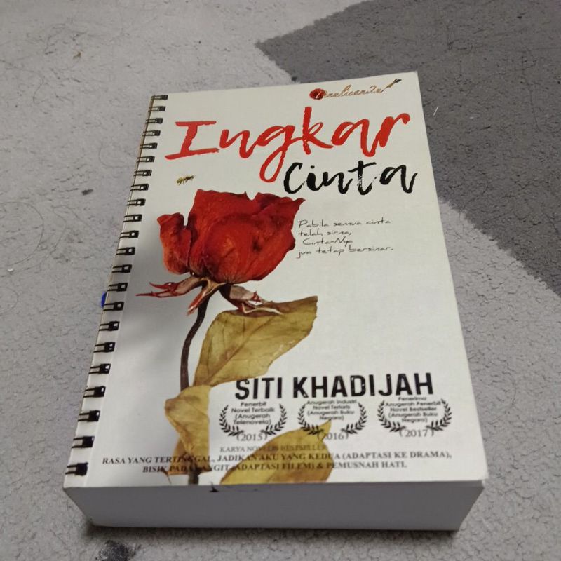 Ingkar Cinta karya Siti Khadijah | Shopee Malaysia