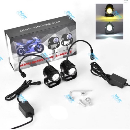 Universal 12V Mini Projector Lens Led Headlihgt Fog Driving