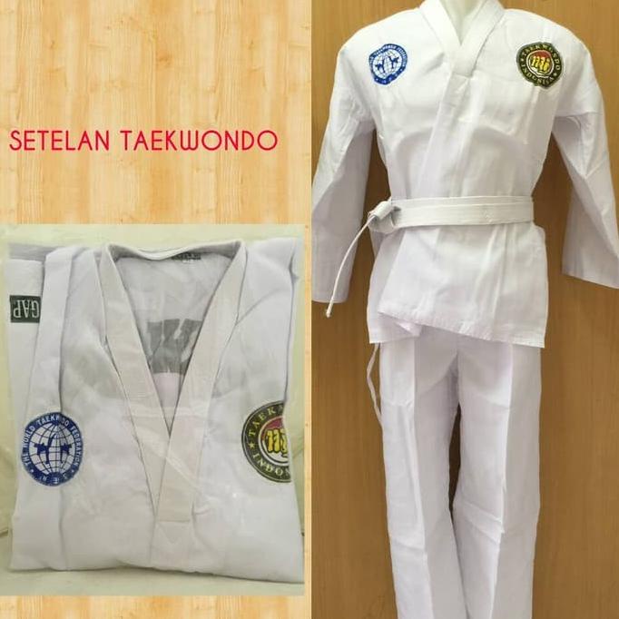 Tae Kwon Do Shirt/Taekwondo Uniform (1Set = Shirt+Pants+Belt) Exclusive Code 1132 Shopee Malaysia