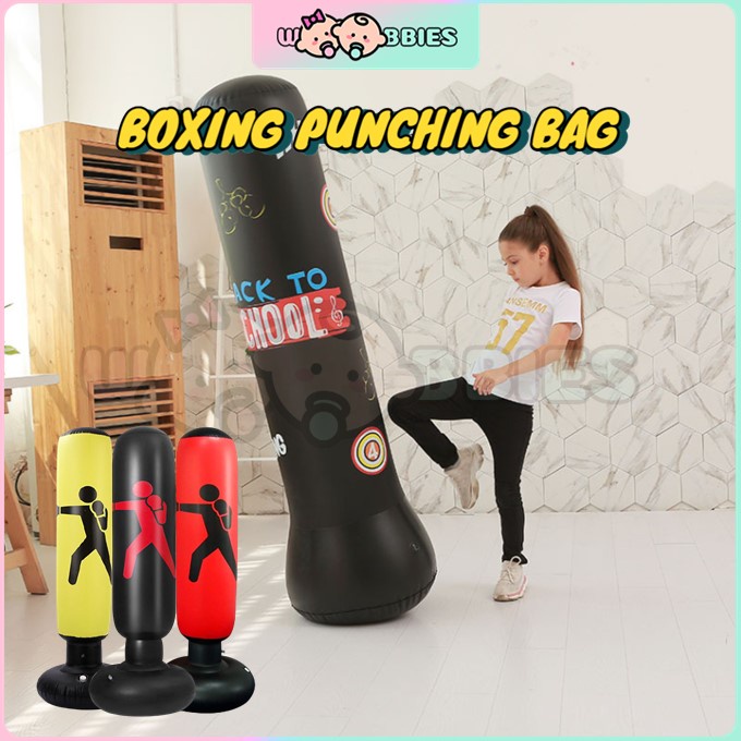 👶🏻Woobbies Inflatable Fitness Punching Bag Heavy Boxing Target Bag