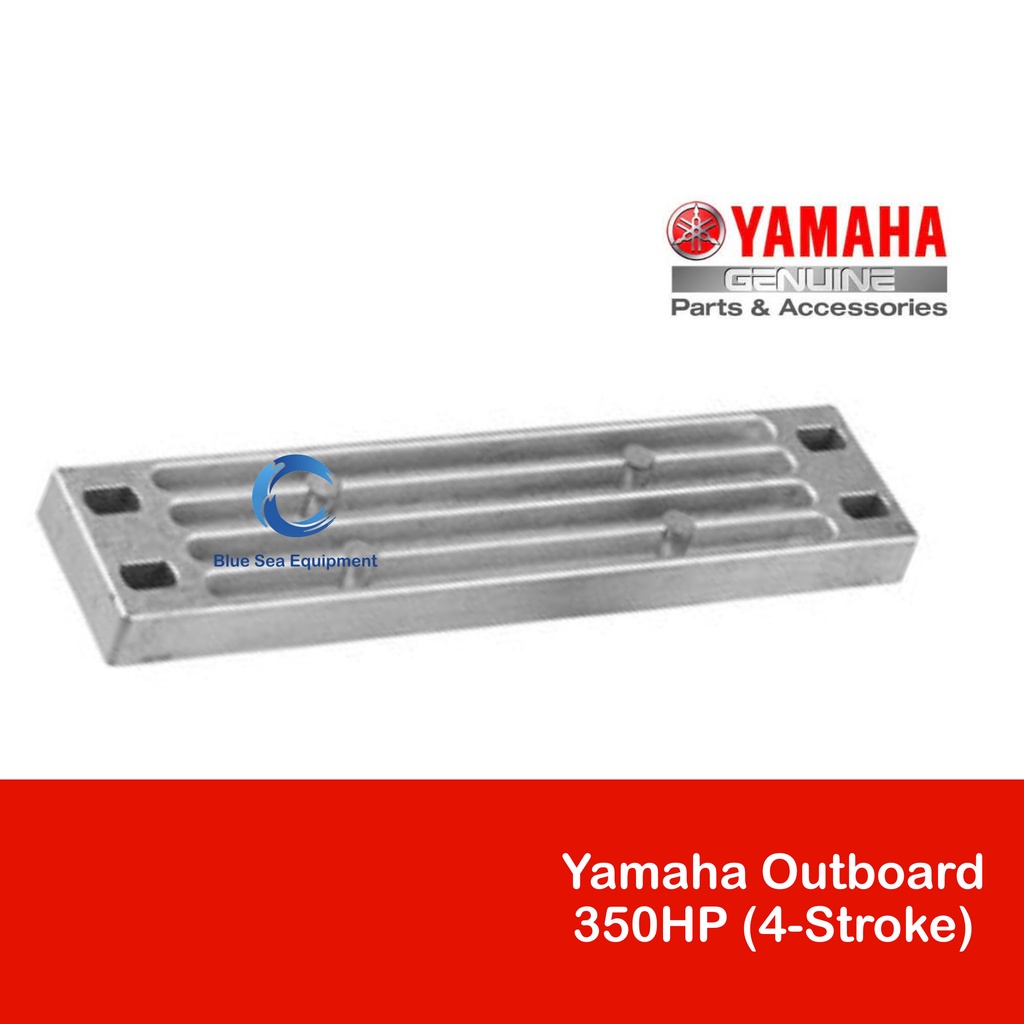 Original 6AW4525100 Anode for Engine F350AET (FourStroke) Yamaha