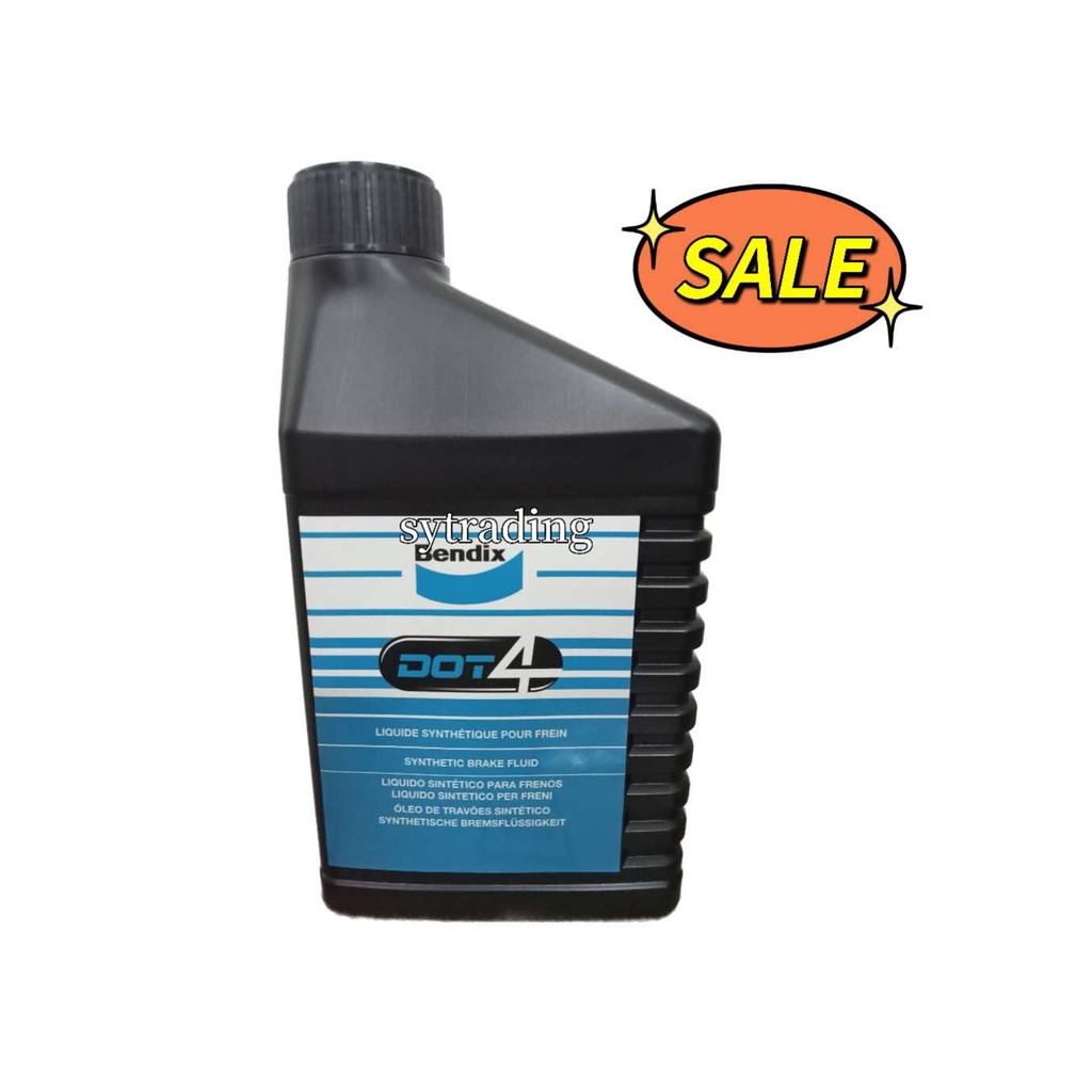 Bendix DOT 4 Brake Fluid 1 Liter Bendix Brake Oil 1 Liter Shopee Malaysia
