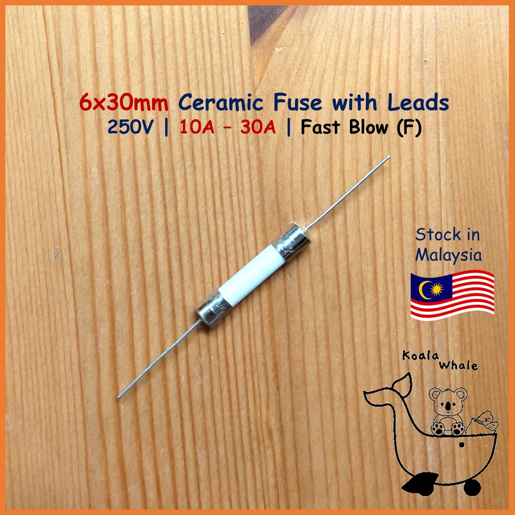 10 Fusibles Cerámica De Alambre Conductor 6x32mm 250v F15a | Meses Sin Interés - Foto 10