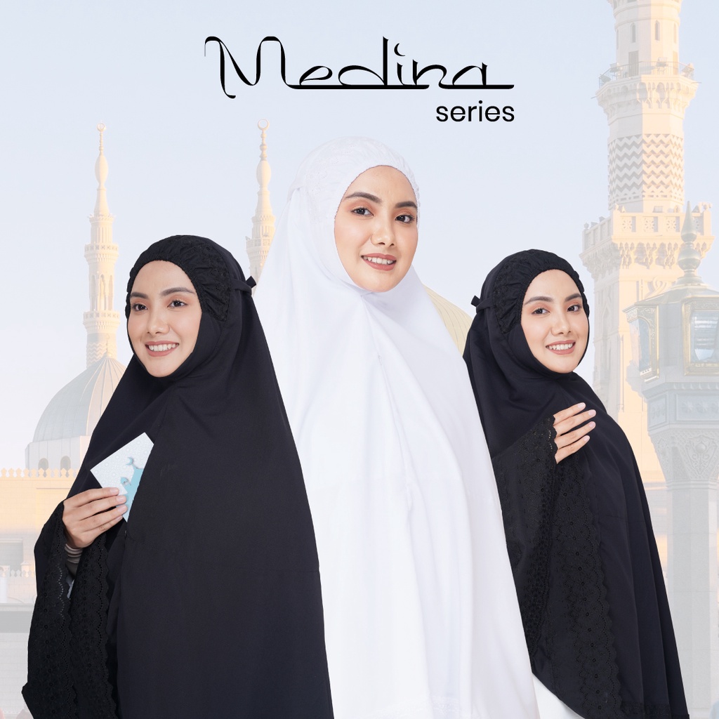 Mini Telekung Medina Series | Telekung Rawdah Cotton Premium [Free ...