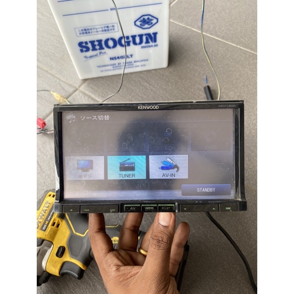 KENWOOD MDV-L500 ラジオチューナー