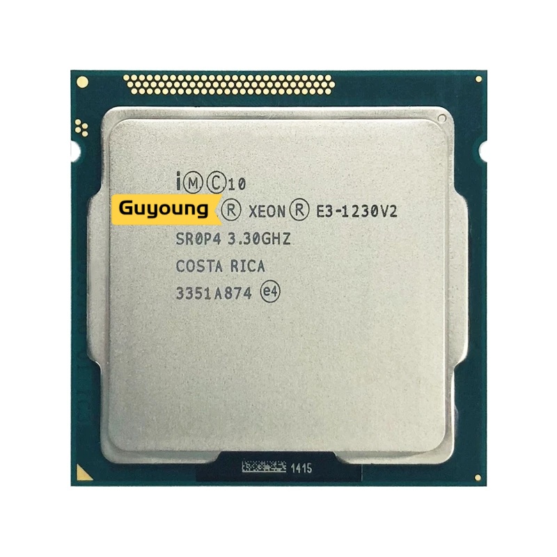 Xeon E3-1230 v2 E3 1230v2 E3 1230 v2 3.3GHz Quad-Core CPU