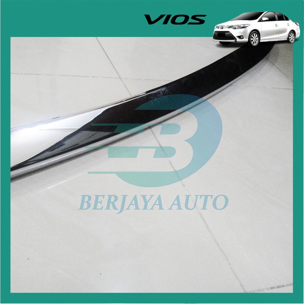 Toyota Vios 3rd Gen(2013 2018) Front Bumper Chrome LiningBerjaya Auto