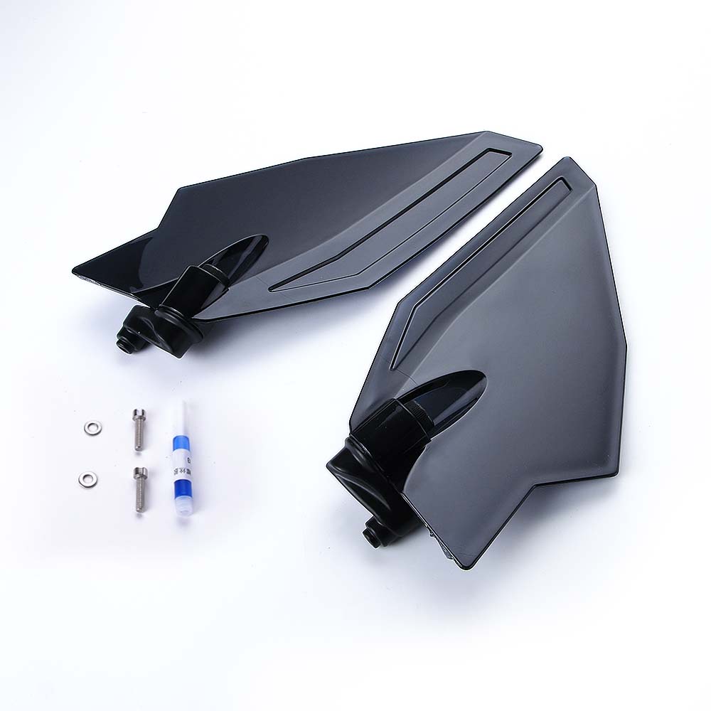 Adjustable Black Upper Air Deflectors For Honda Gold Wing GL1800 – PC Plastic 2Pcs