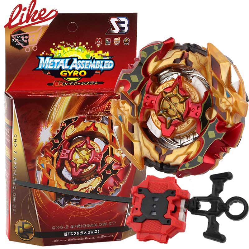 Beyblade Burst B-128 Cho-z Spriggan B128 Gyro Starter LR Launcher and Grip