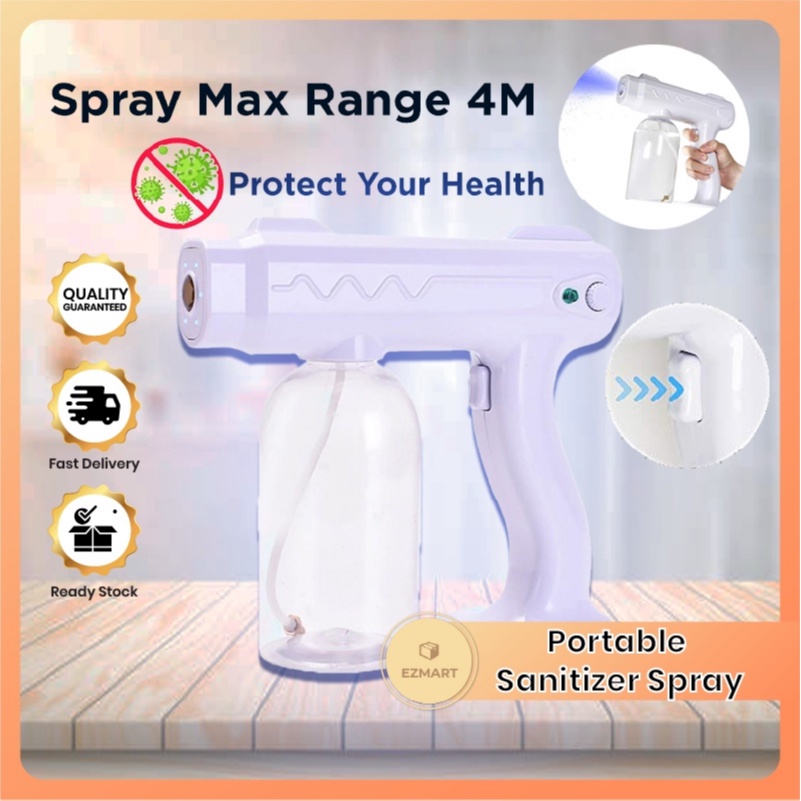 Ready Stock Sanitizer Spray Machine BluRay Handheld Disinfection Spray