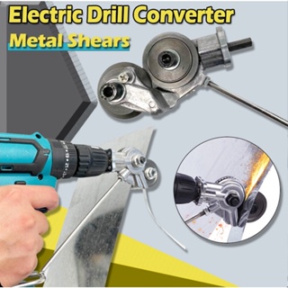 Electric Drill Plate Cutter, Electric Drill Shears Attachment Cutter  Nibbler And Sheet Metal Cutter