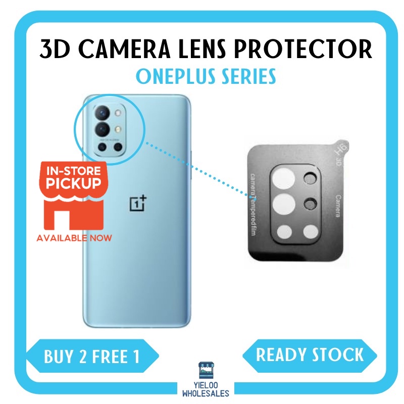 (BELI 2 PERCUMA 1) ONEPLUS 3D Camera Lens Glass Protector Film 8T/9