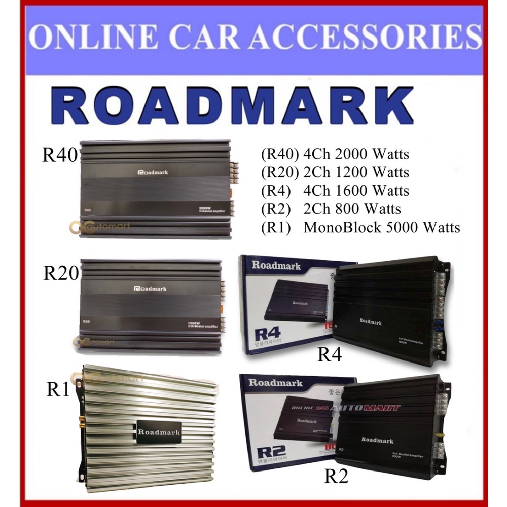 Adams Digital Roadmark Amplifier AB HIGH PERFORMANCE MOSFET CAR