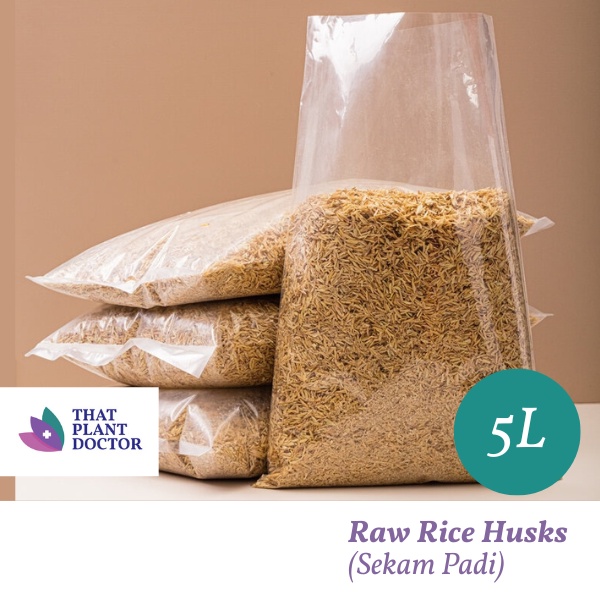 Raw Rice Husks / Sekam Padi (5L) | Shopee Malaysia