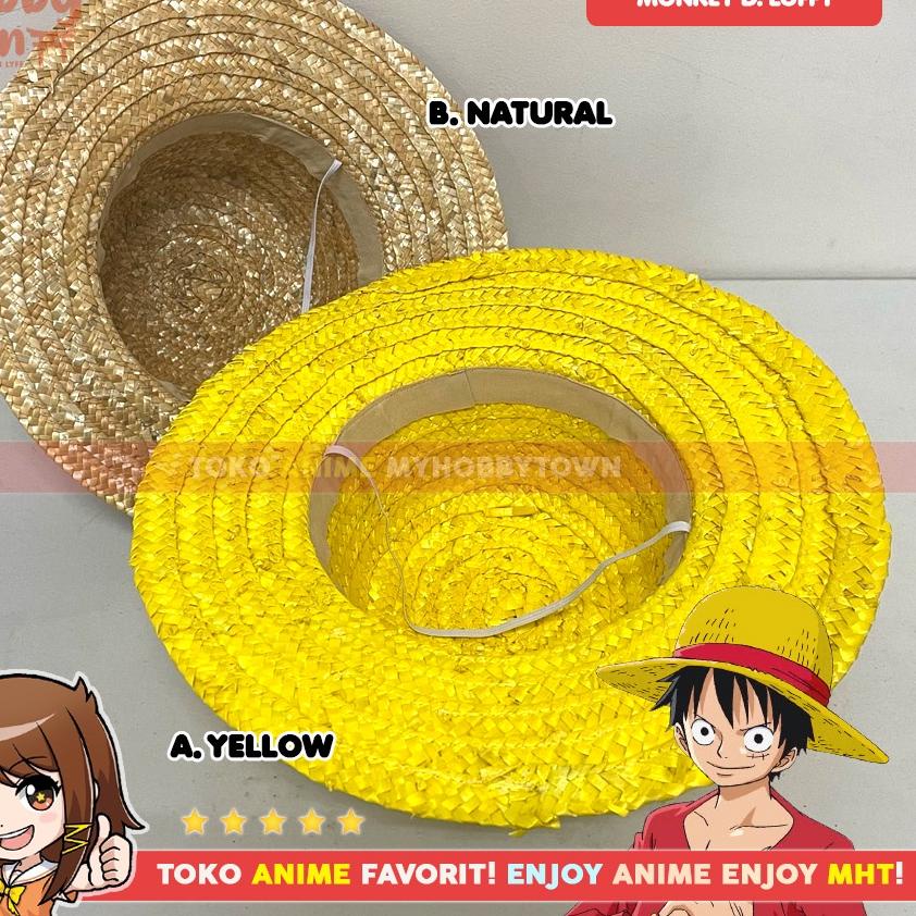 Restock Straw Hat One Piece Luffy Mugiwara Hat Anime Cosplay Shopee
