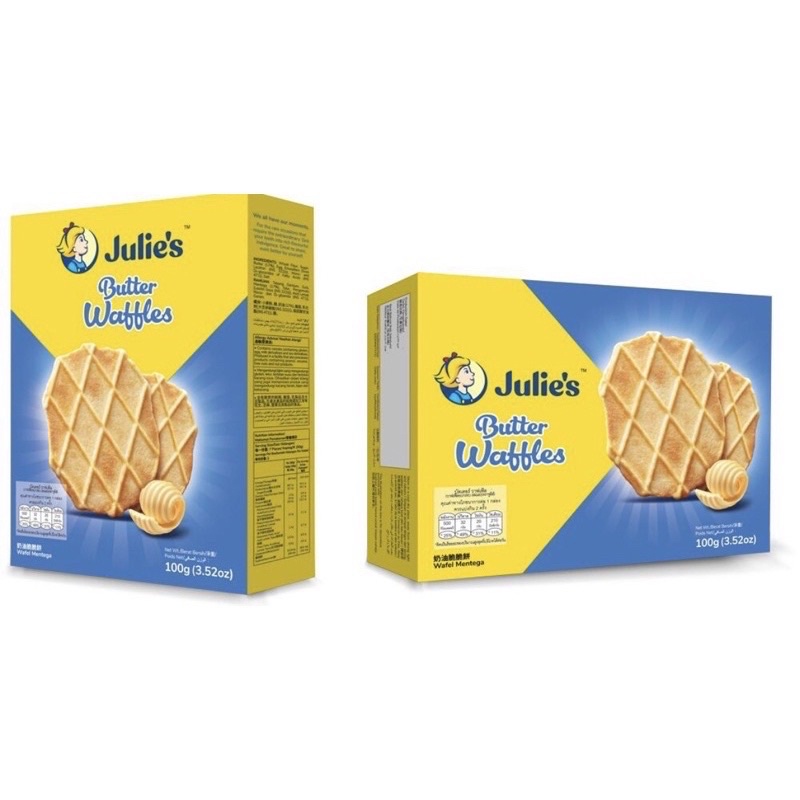 Julies Butter Waffles 100g Shopee Malaysia