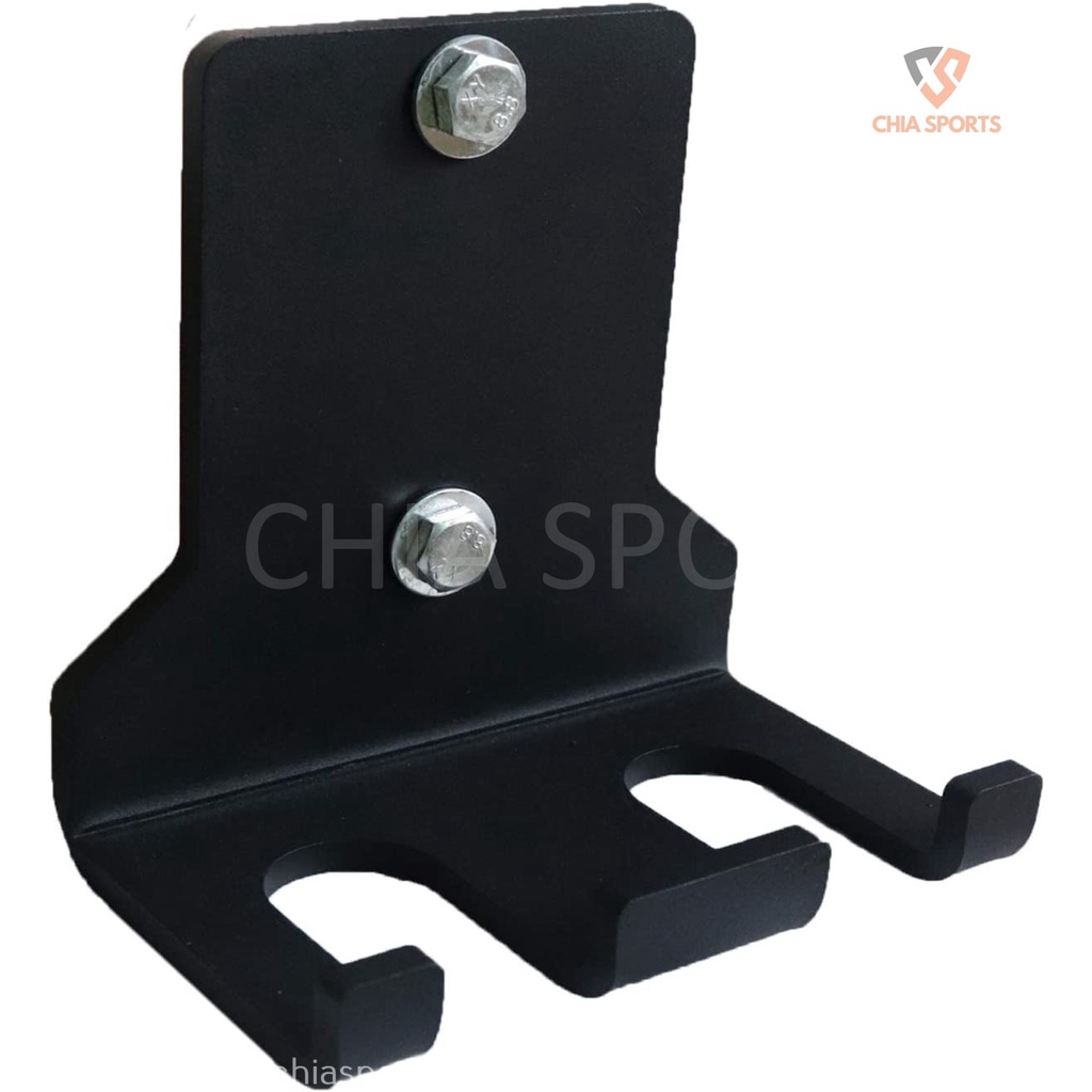 Double Wall Mounted barbell Hanger Vertical Wall Mount Bar Storage Rack Olympic Shopee Malaysia