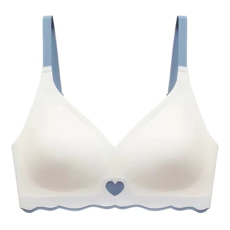 3D Jelly Bra Push Up Bra Latex Lingerie Women U Shaped Thin Comfortable