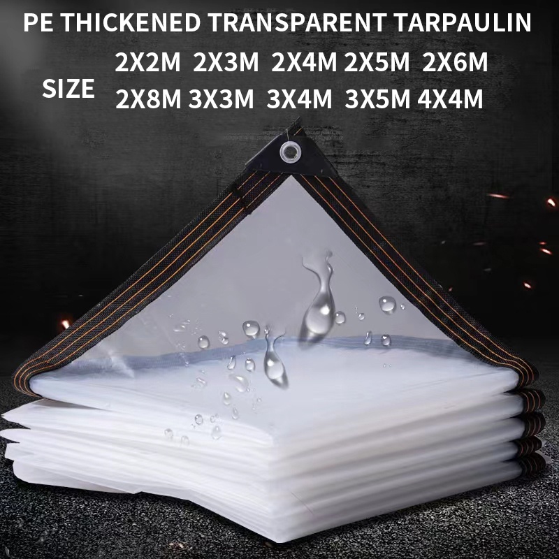 Clear Waterproof Tarps(Increase Grommets+Windproof Bosnia And Herzegovina