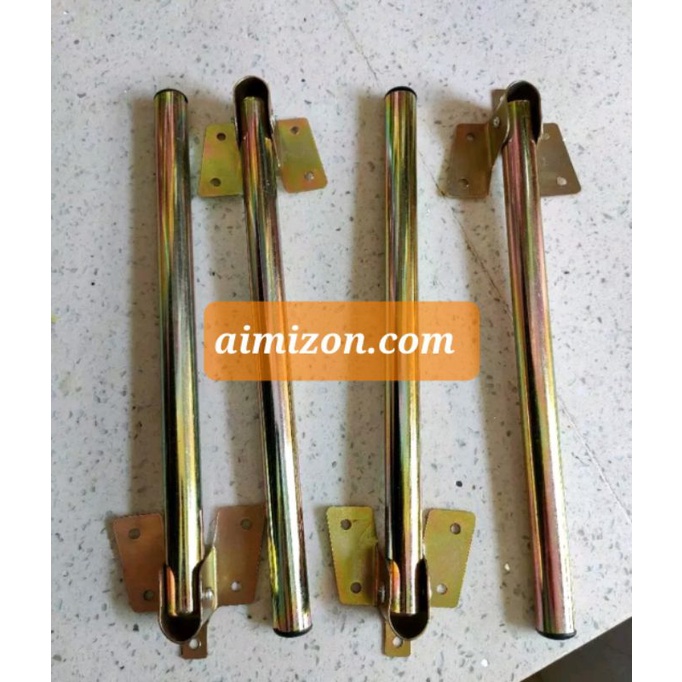 4 Pcs Ready Stock Foldable Table Leg High 29cm / Study Table Leg ...