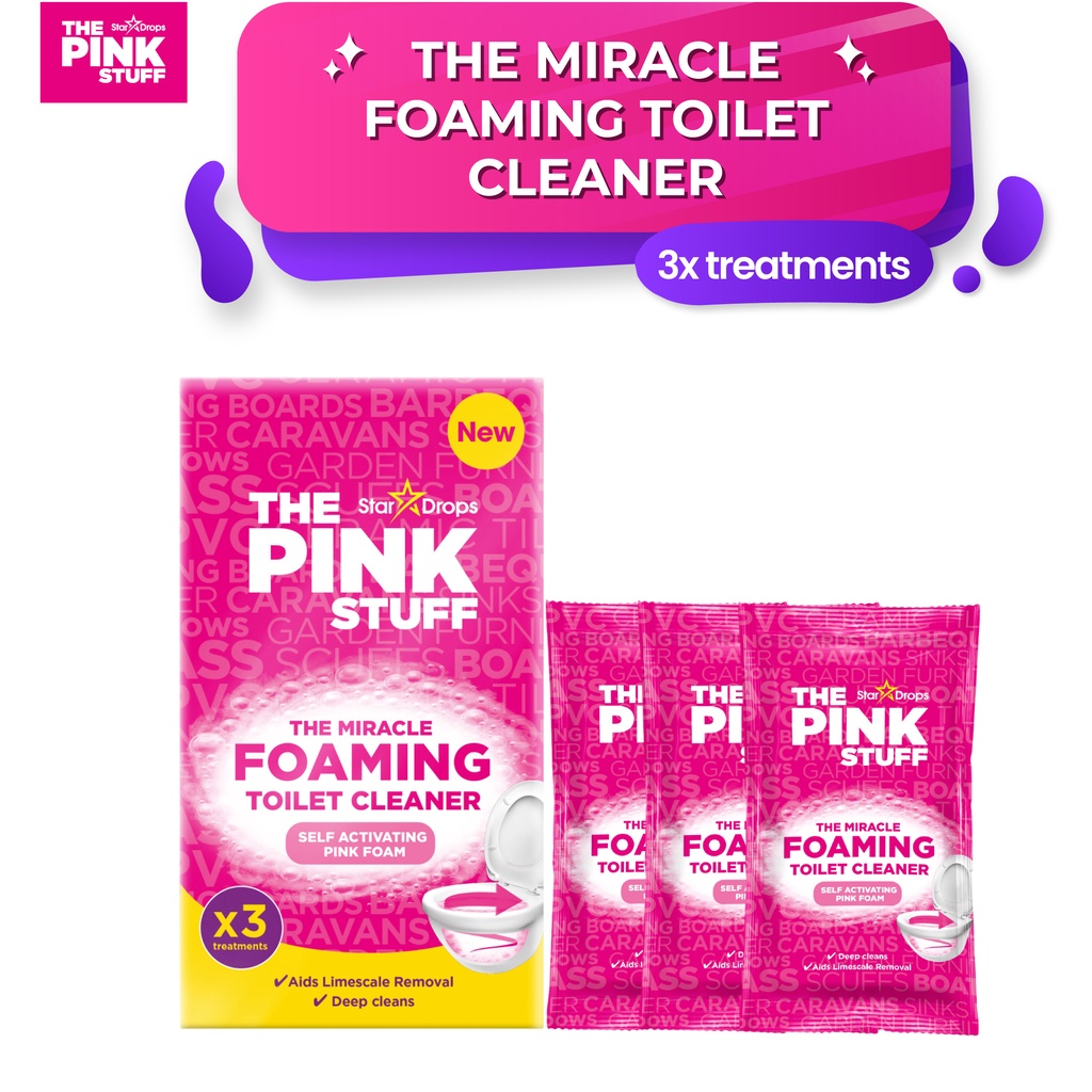 THE PINK STUFF Miracle Nettoyant Moussant Pour Toilettes