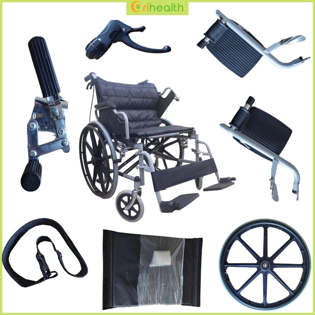 Orihealth 22 Inch Wheelchair Spare Part Shopee Malaysia