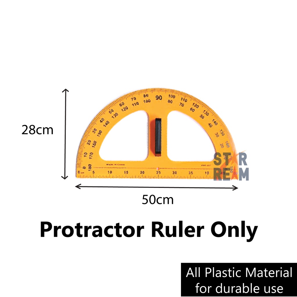 [Ready Stocks] Teaching Ruler Set/Loose [100cm Ruler, Compass