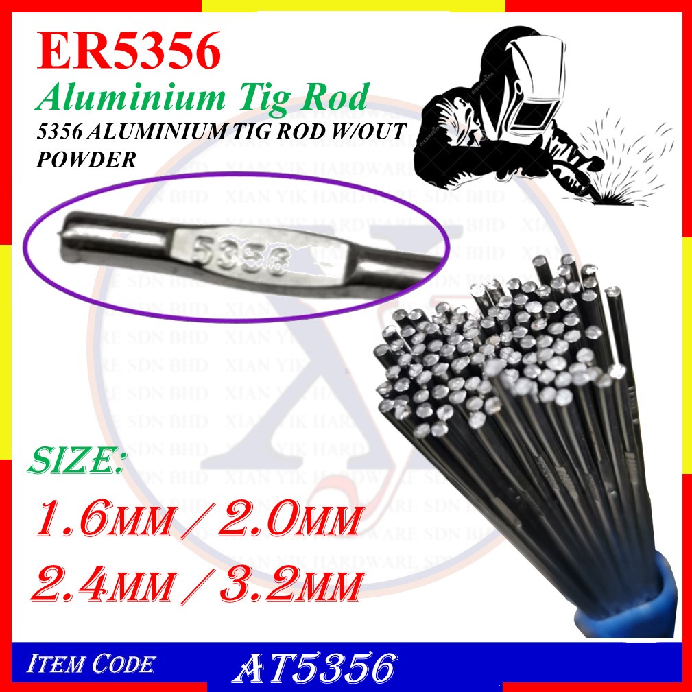 AT5356 (0.3KG, 0.5KG 1.0KG) 1M ER5356 ALUMINIUM TIG WELDING ROD W/OUT ...