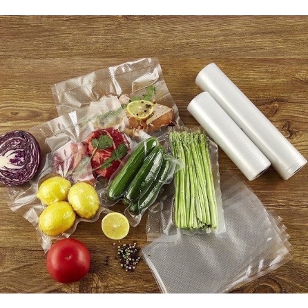 Food Vacuum Plastic Sealer Plastik Seal Beg Storage Roll Commercial 