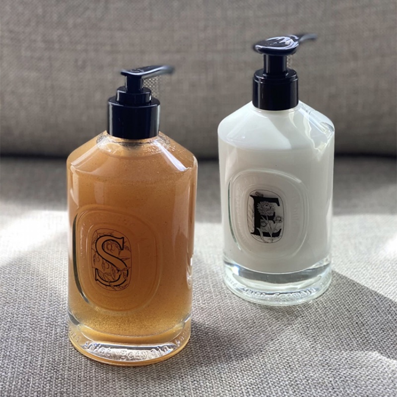 Diptyque VELVET Lavender Hand Wash Glass Bottle Velvet Hand Lotion