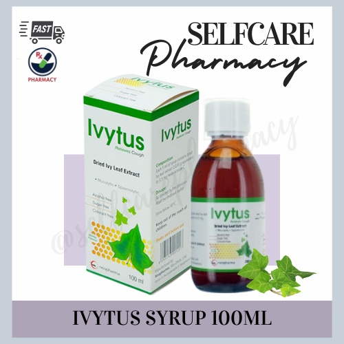 Ivytus Cough Syrup 100ml Dried Ivy Leaf Extract Shopee Malaysia