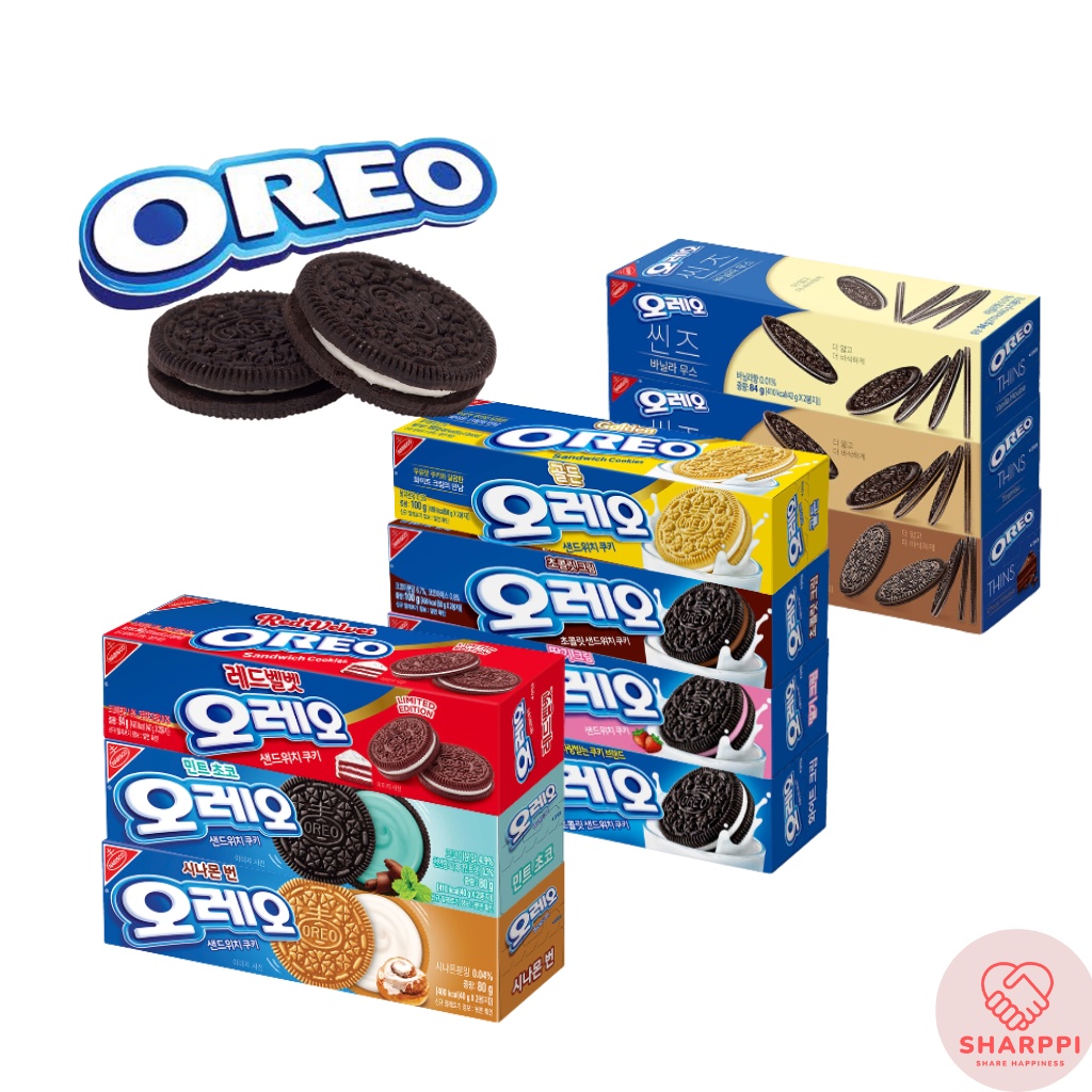 [Oreo] Chocolate Sandwich Cookie Collection 10 Flavors /Red Velvet