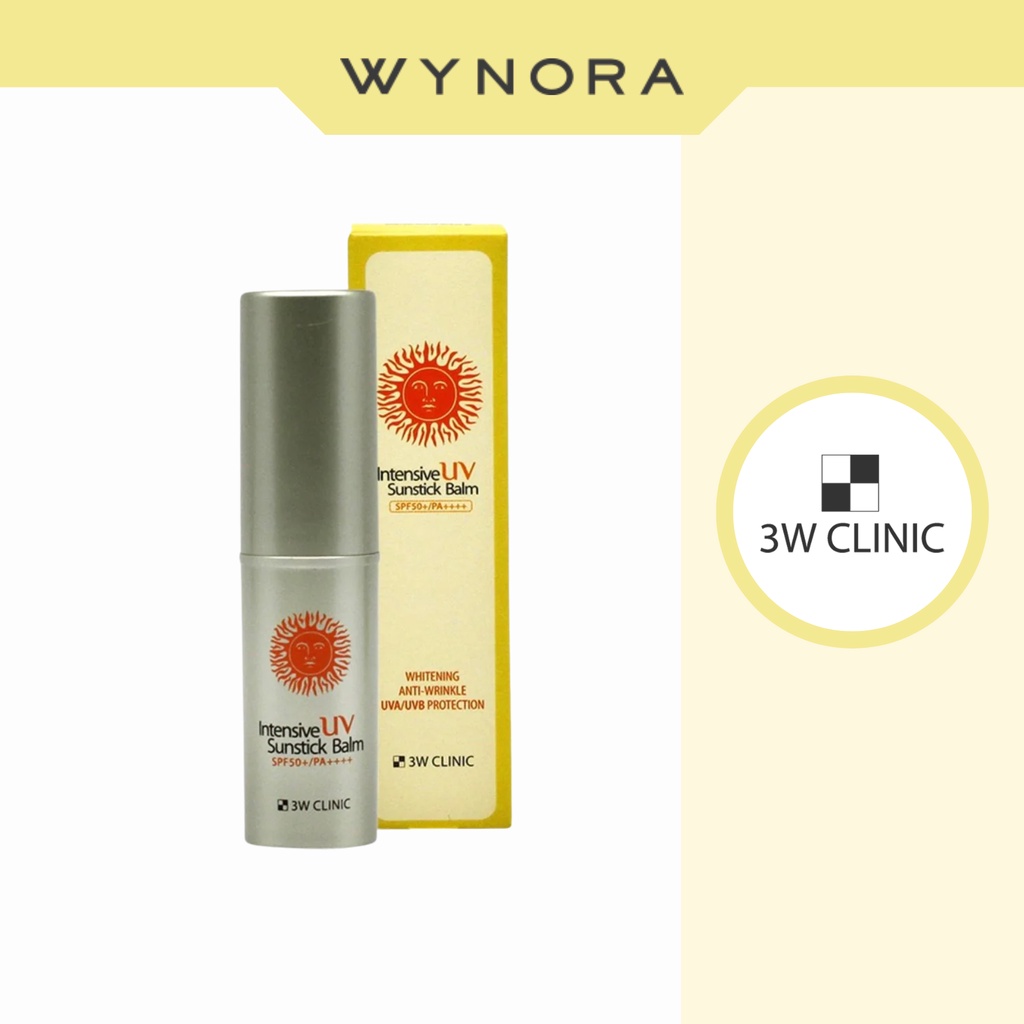 3w Clinic Intensive Uv Sunblock Cream Spf50pa Premium Vita