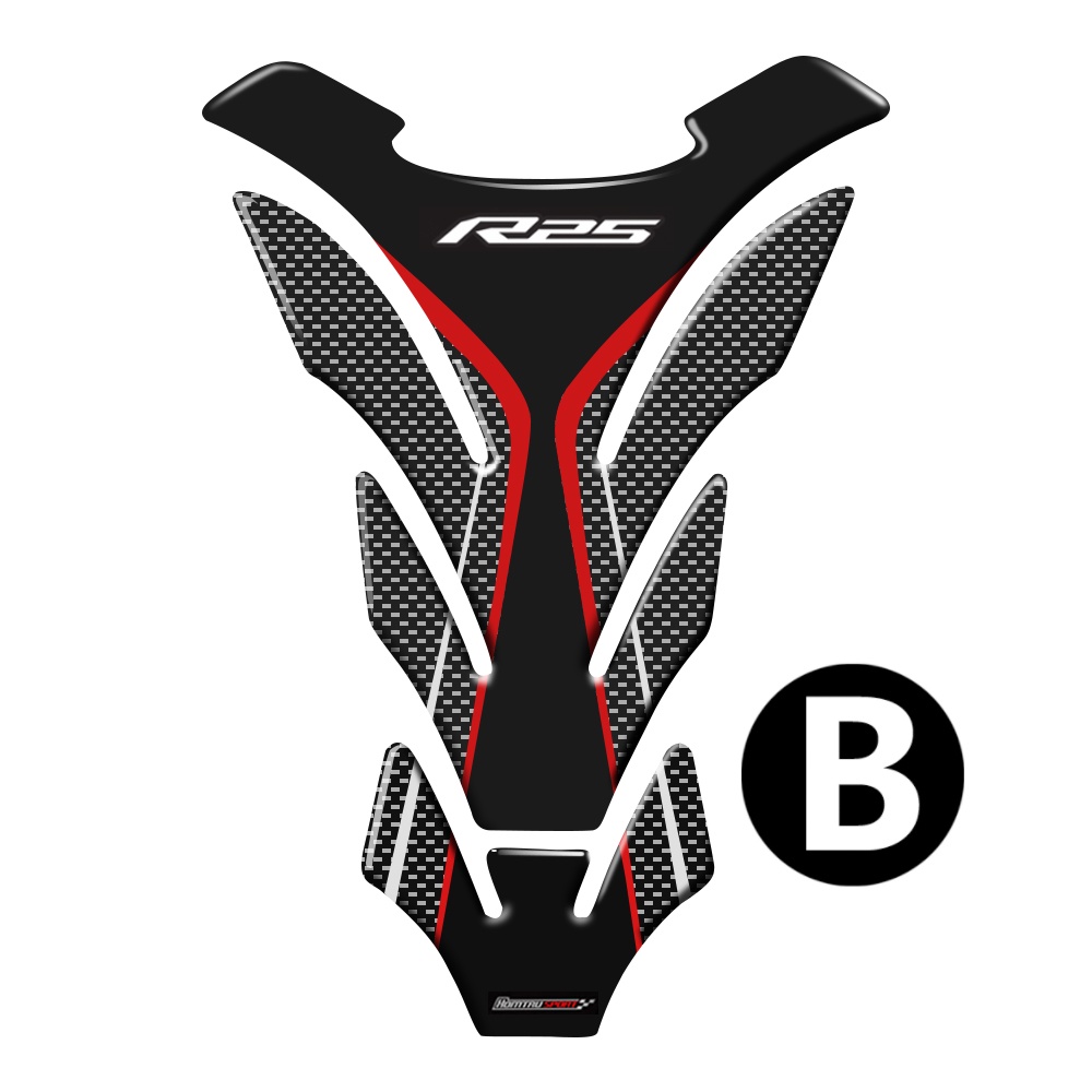 yzf r25 Motorcycle TankPad sticker Protector Decals Stickers Case for ...