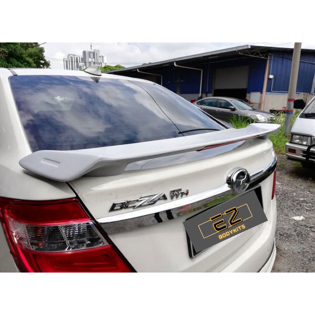 Bezza Trd V2 ABS Spoiler Sekali Lampu Break LED With Paint | Shopee ...