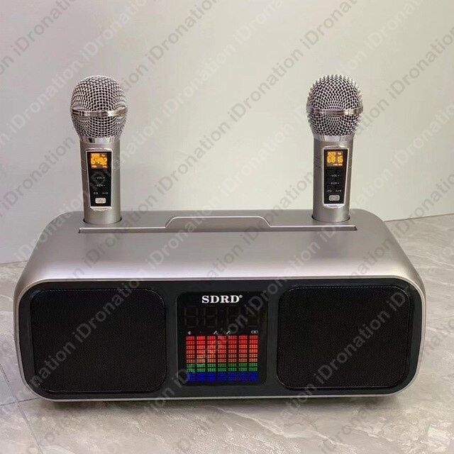 🔥 Premium KTV SDRD SD318 Karaoke Bluetooth Speaker SD-318 Wireless ...