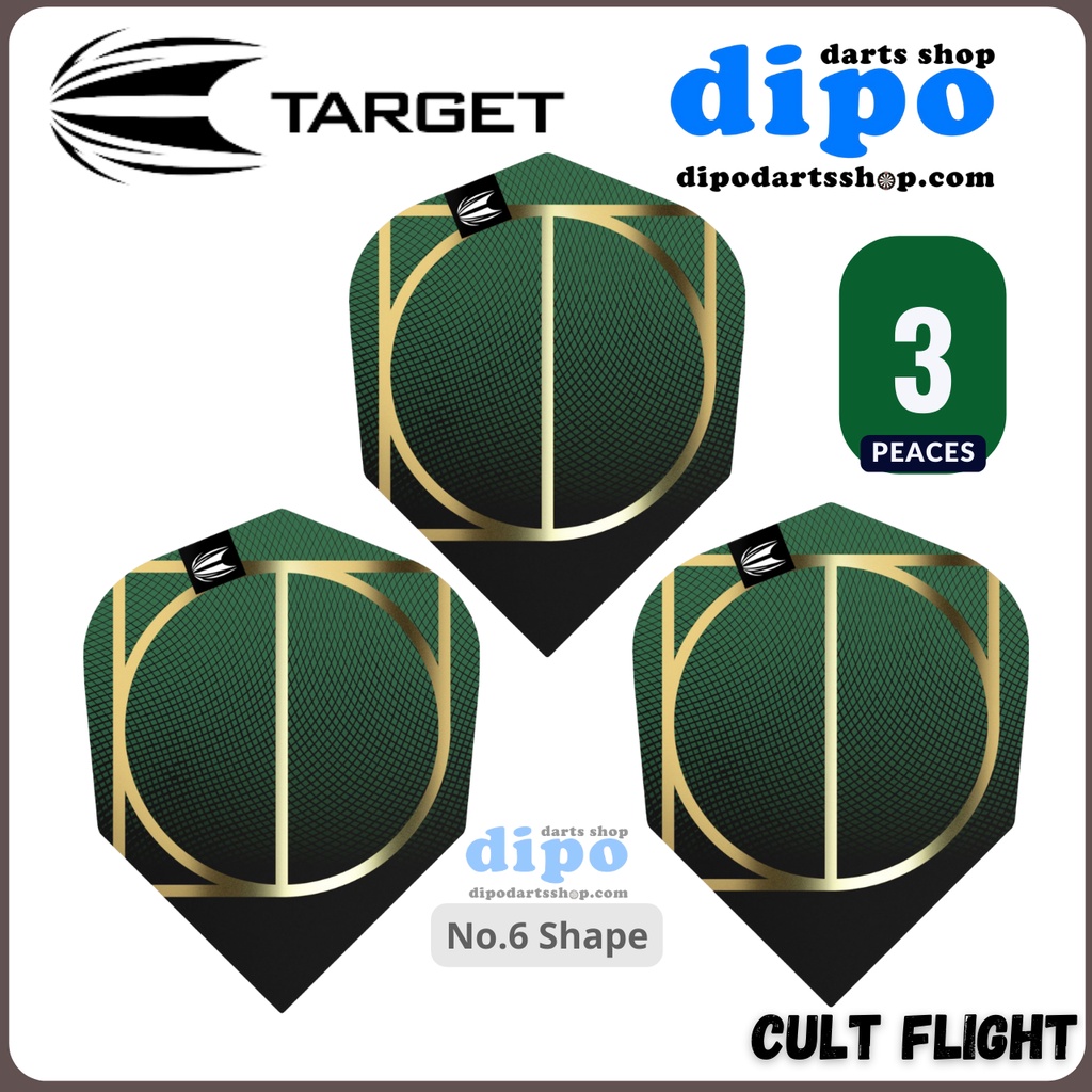 TARGET Darts Flight - Pro.Ultra Flights Cult (No.6 Shape) | Shopee Malaysia