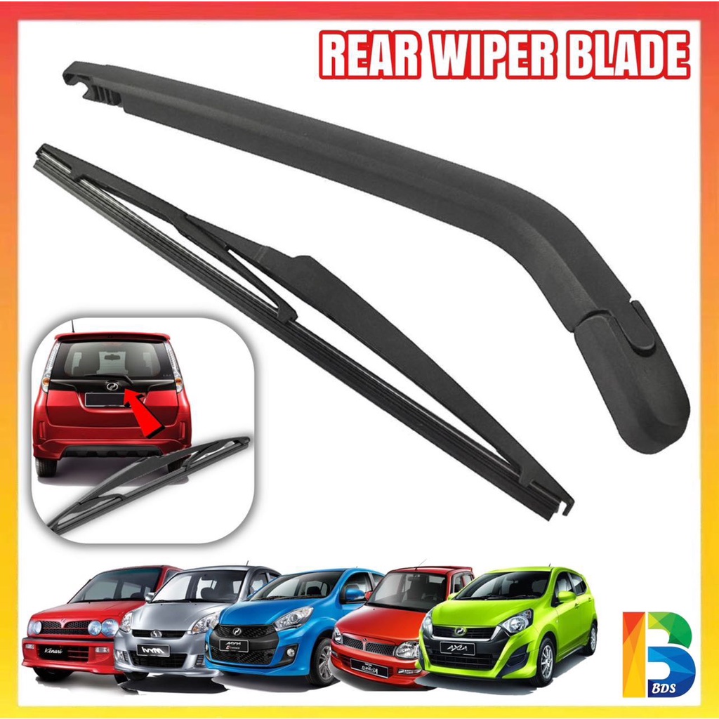 REAR WIPER KANCIL KELISA VIVA EXORA ALZA MYVI REAR WIPER Belakang Wiper