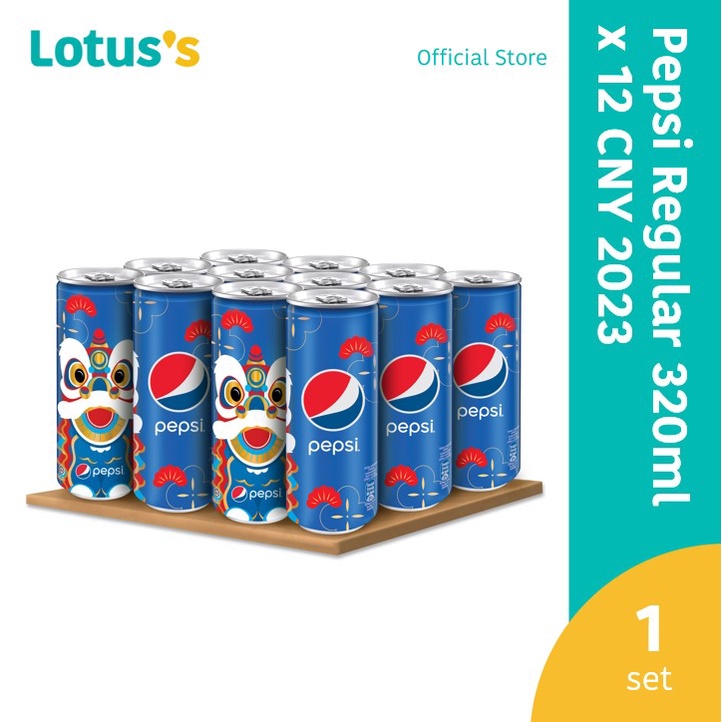 Pepsi Regular 320ml X 12 | Shopee Malaysia