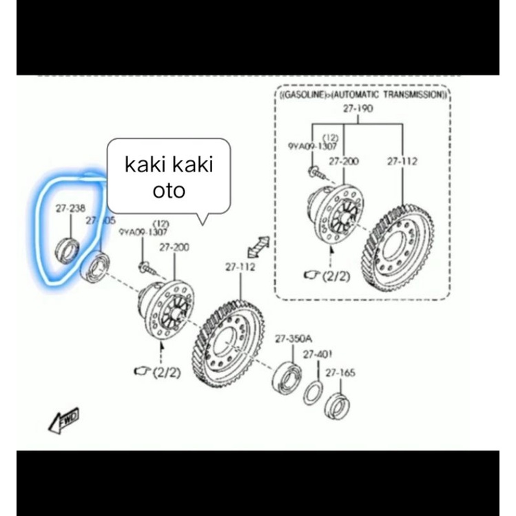 Right Axle seal seal drive shaft in inner right mazda cx5 cx 5 cx5