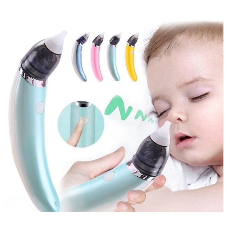 Ready Stock Nasal Aspirator Baby Kid Mucus Nostril Suction Rechargeable ...