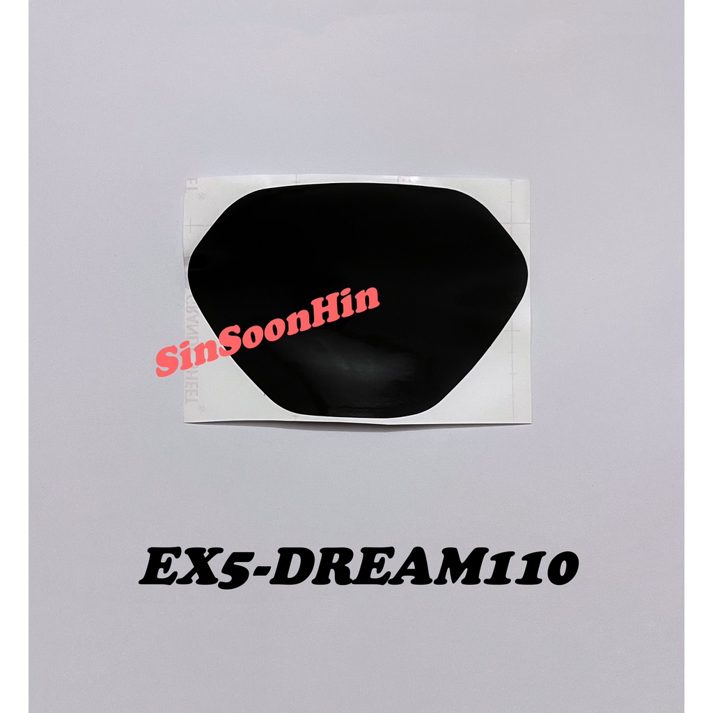 Honda EX5 DREAM110 Sticker Meter / Tinted Meter - Black #ex5110 ex5 110 ...