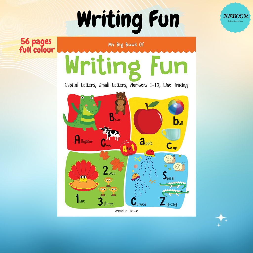 [FB] My Big Book Of Writing Fun Write And Practice Capital Letters