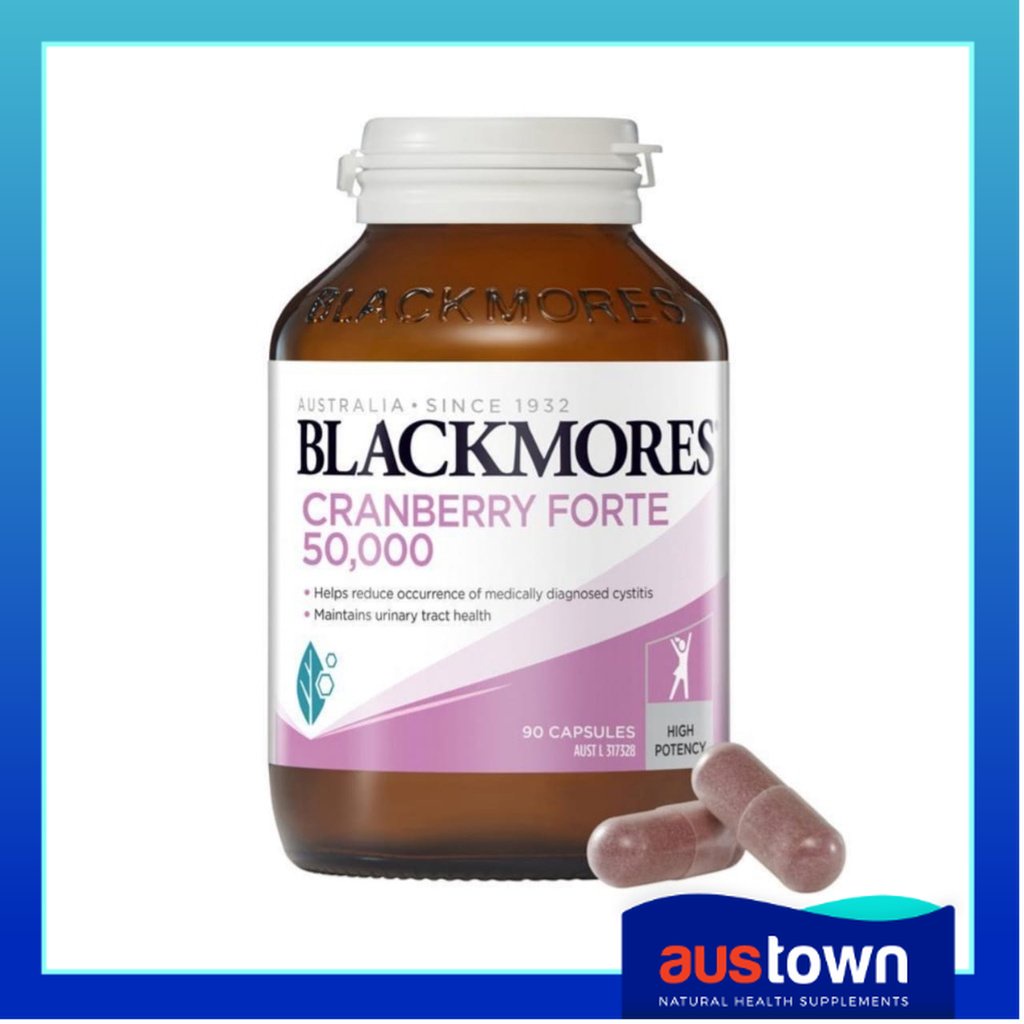 Blackmores Cranberry Forte 50000mg Women's Health Vitamin 90 Capsules