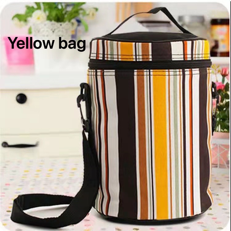 D0087 READY STOCK Premium Fashion Insulated Lunch Bag Thermal Cooler