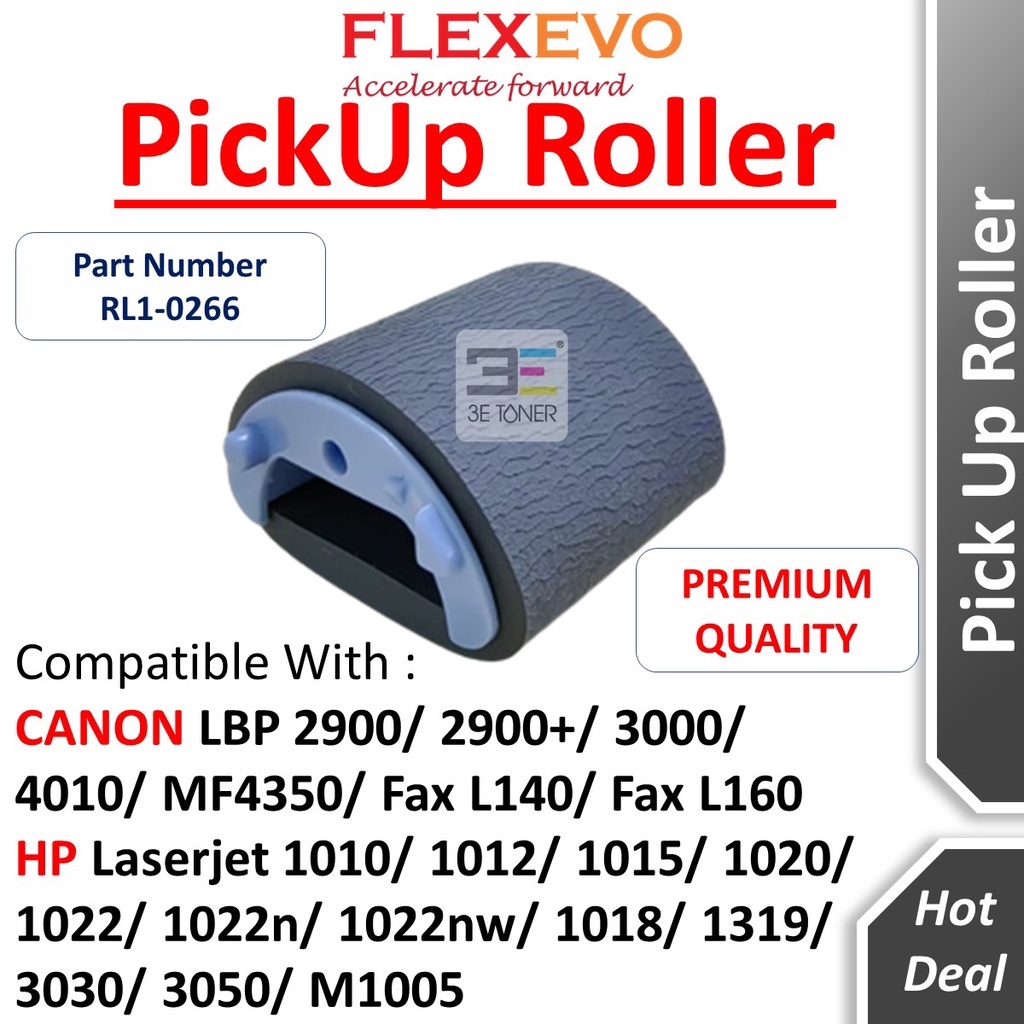 RL10266 Pickup Roller for HP LaserJet 1010 1020 1012 1015 1018 1022