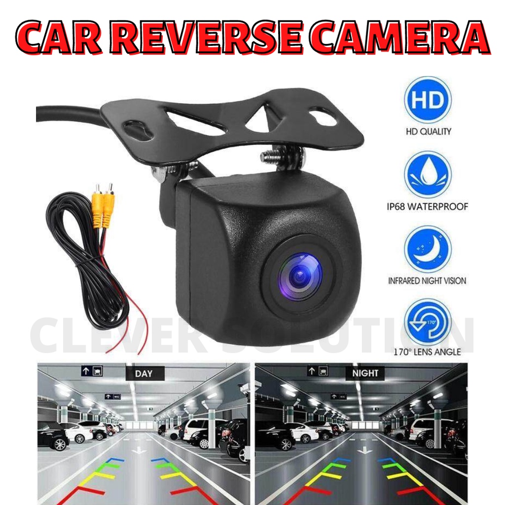 Reverse Camera Car Rear Cam Fisheye Night HD Vision High Quality Kamera